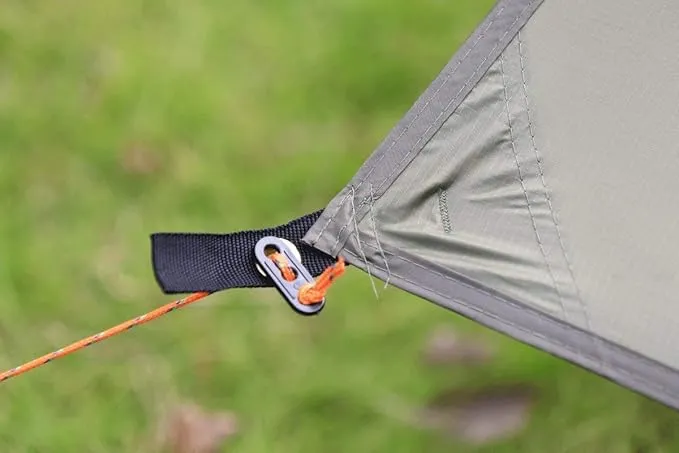 Rain Flies for Tents, 10 x 10 FT Lightweight Waterproof Hammock Tent RipStop Rain Fly Hammock Tarp Cover Shelter for Camping Outdoor Travel