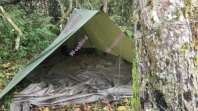 Rain Flies for Tents, 10 x 10 FT Lightweight Waterproof Hammock Tent RipStop Rain Fly Hammock Tarp Cover Shelter for Camping Outdoor Travel