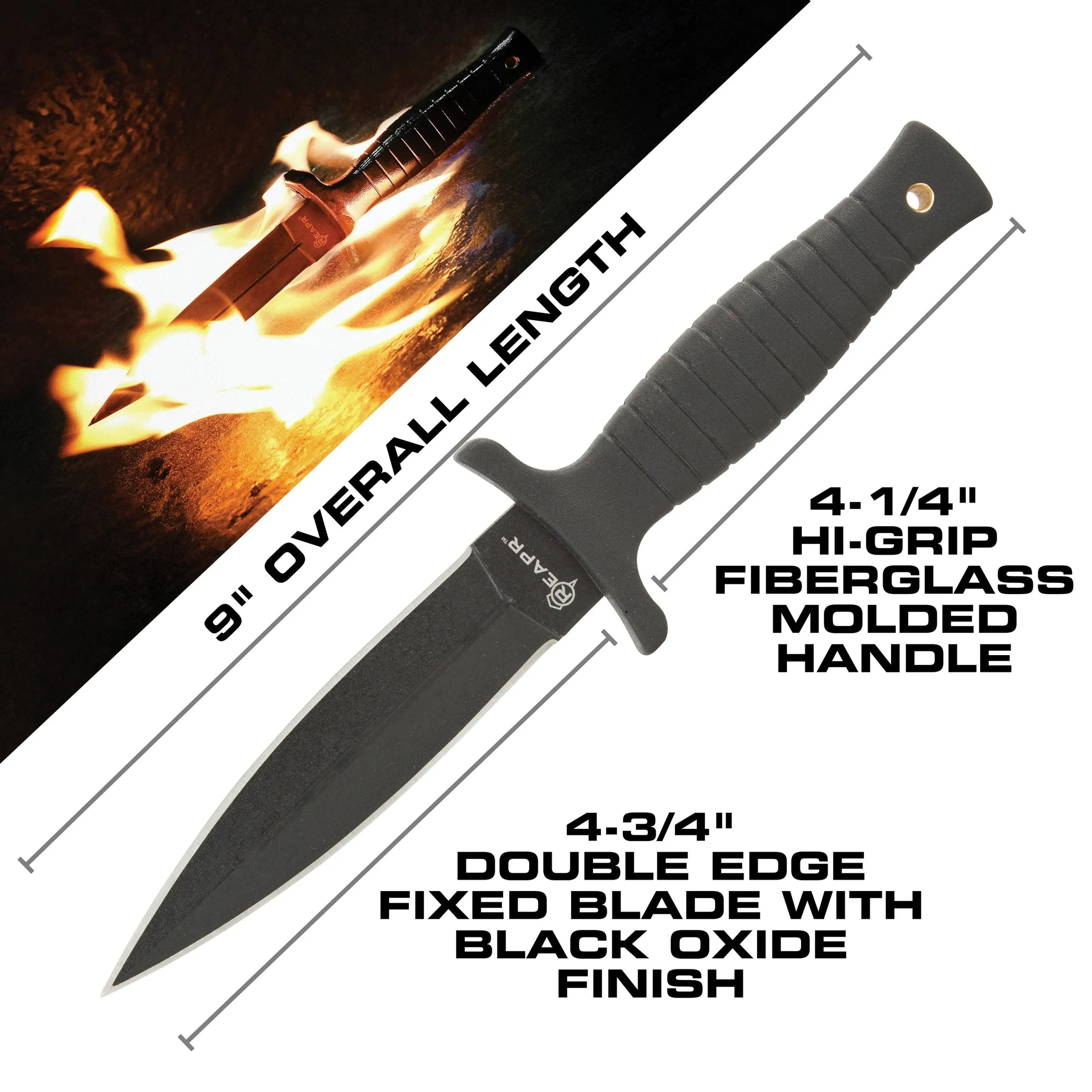 REAPR 11002 Tactical Boot Knife