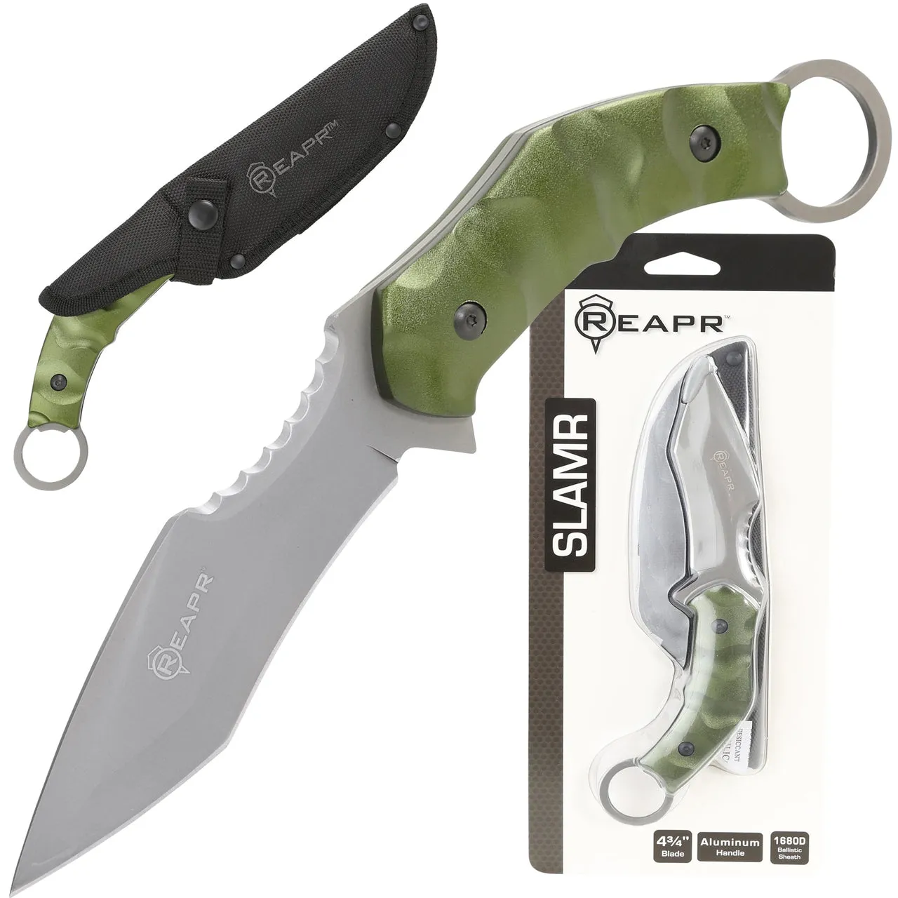 REAPR 11010 SLAMR 4-3/4″ Fixed Blade Knife