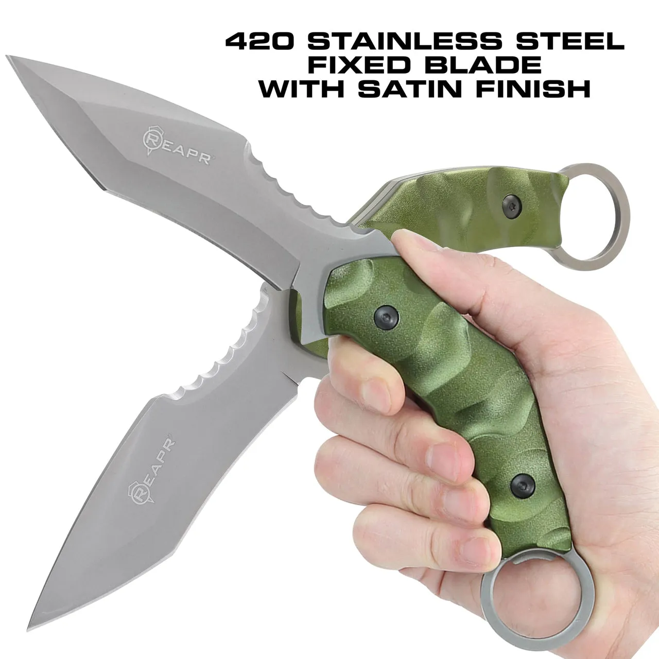 REAPR 11010 SLAMR 4-3/4″ Fixed Blade Knife