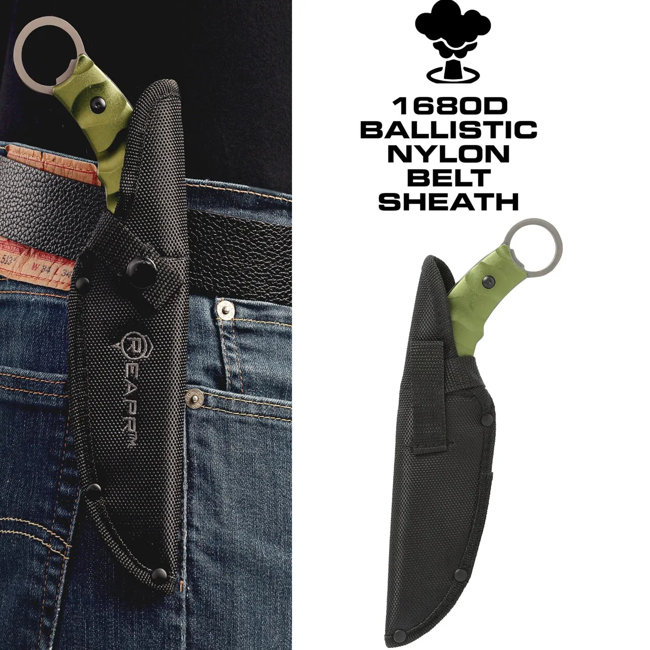 REAPR 11010 SLAMR 4-3/4″ Fixed Blade Knife