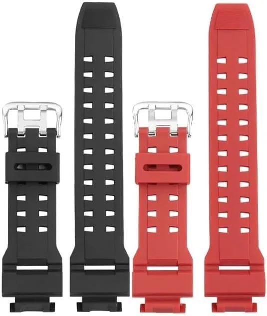 Resin Silicone Watch Strap Soft Waterproof Replacement Bracelet Men's Wristban Quick Release Watchbands