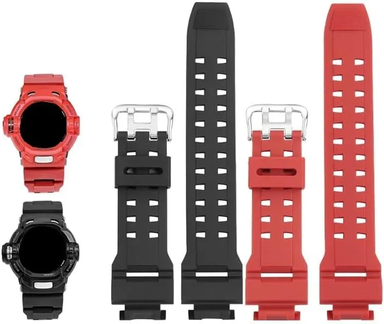 Resin Silicone Watch Strap Soft Waterproof Replacement Bracelet Men's Wristban Women Quick Release