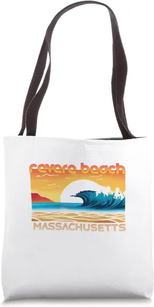 Revere Beach Retro Vintage Souvenir Apparel - Revere Beach Tote Bag