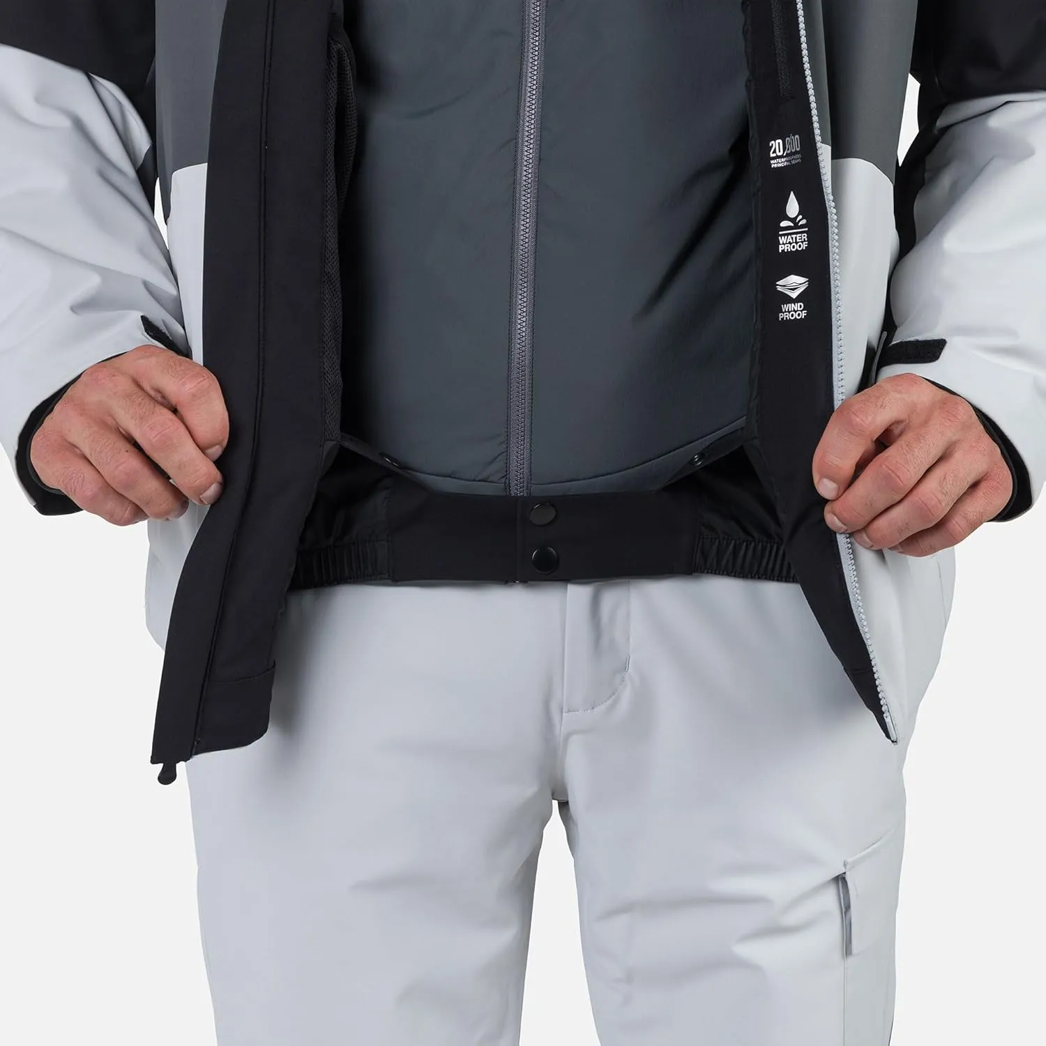 Rossignol Corbet’s Jacket - Insulated Ski Jacket with Hood - Snowboard Jacket for Men