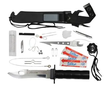 Rothco Deluxe Adventurer Survival Kit Knife