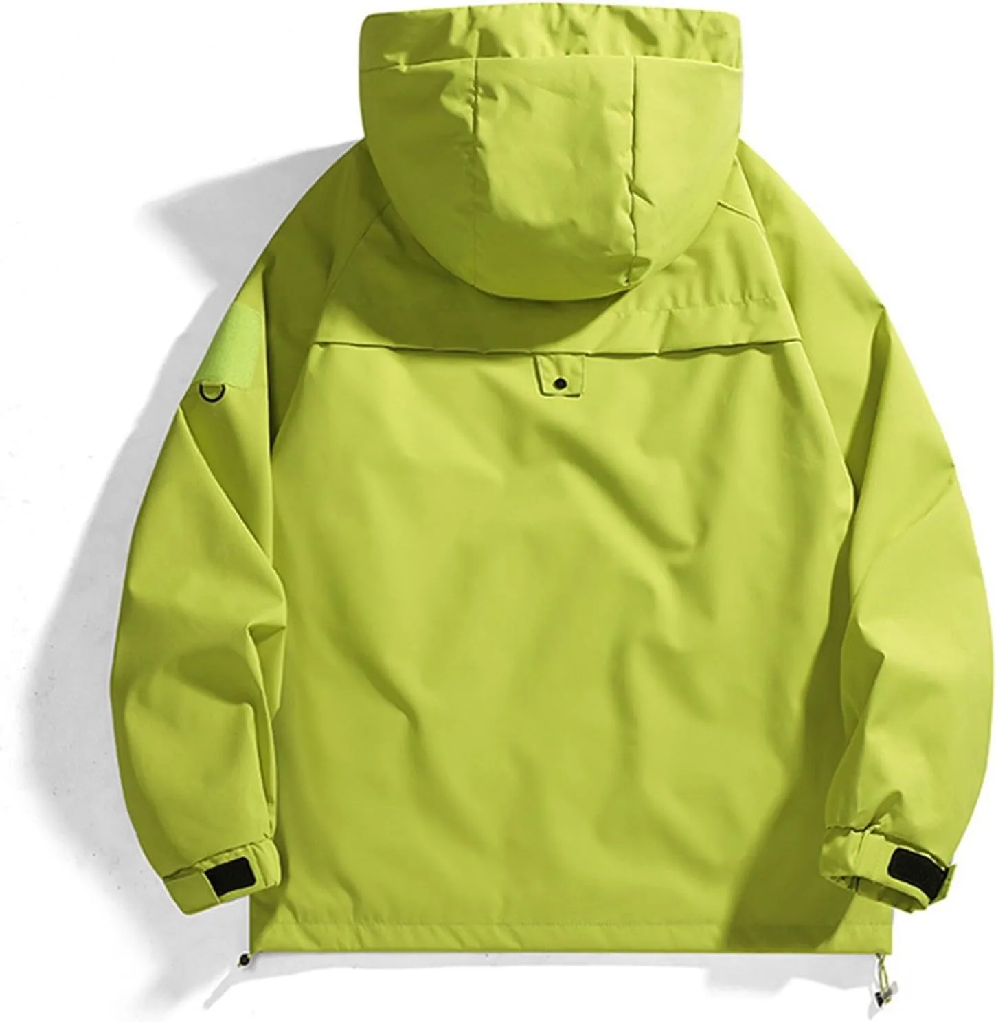 RTRDE Men's Camping Jackets Waterproof Windbreaker Rain Jacket Lightweight Proof Raincoat with Hood for Outdoor, M-3XL