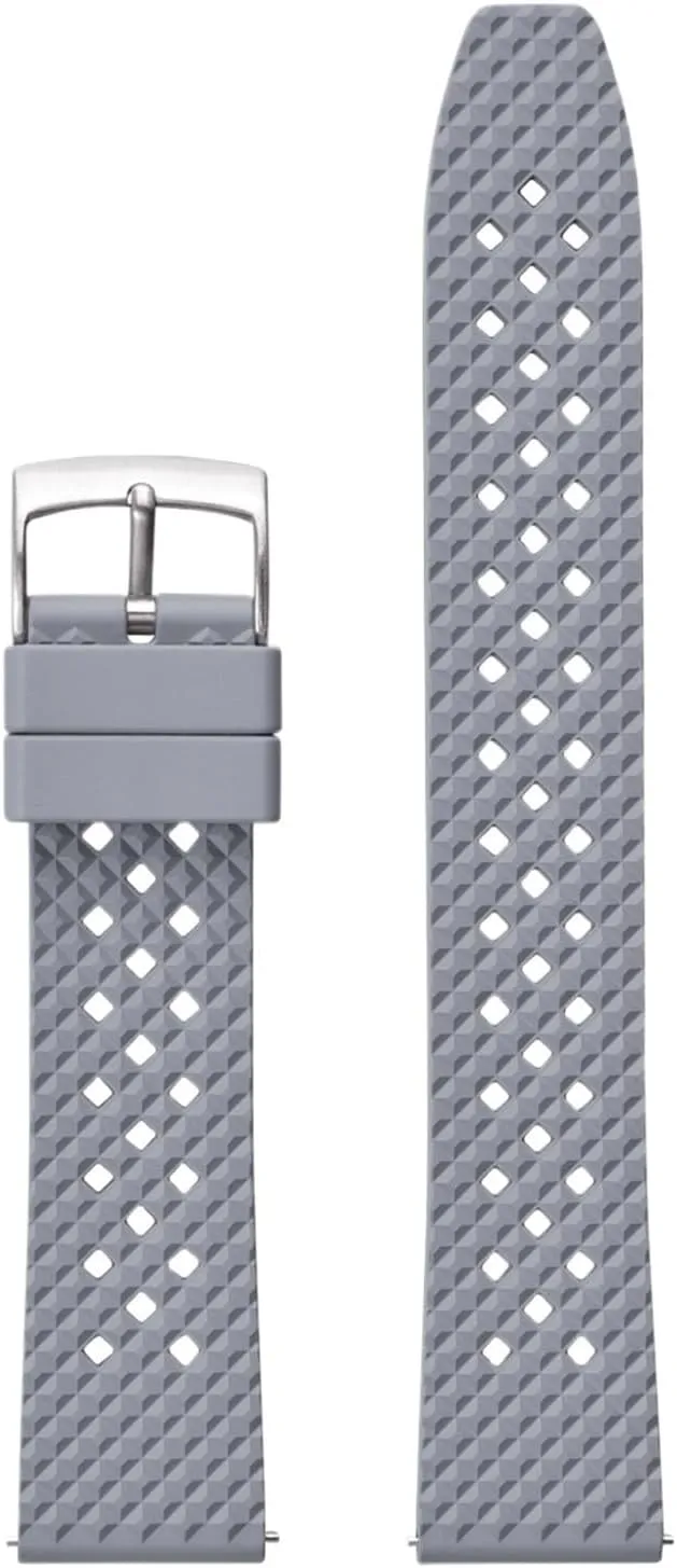 Rubber Watch Strap 20mm 22mm Quick Release Rubber Watch Bands Waterproof Diving Silicone Watch Strap