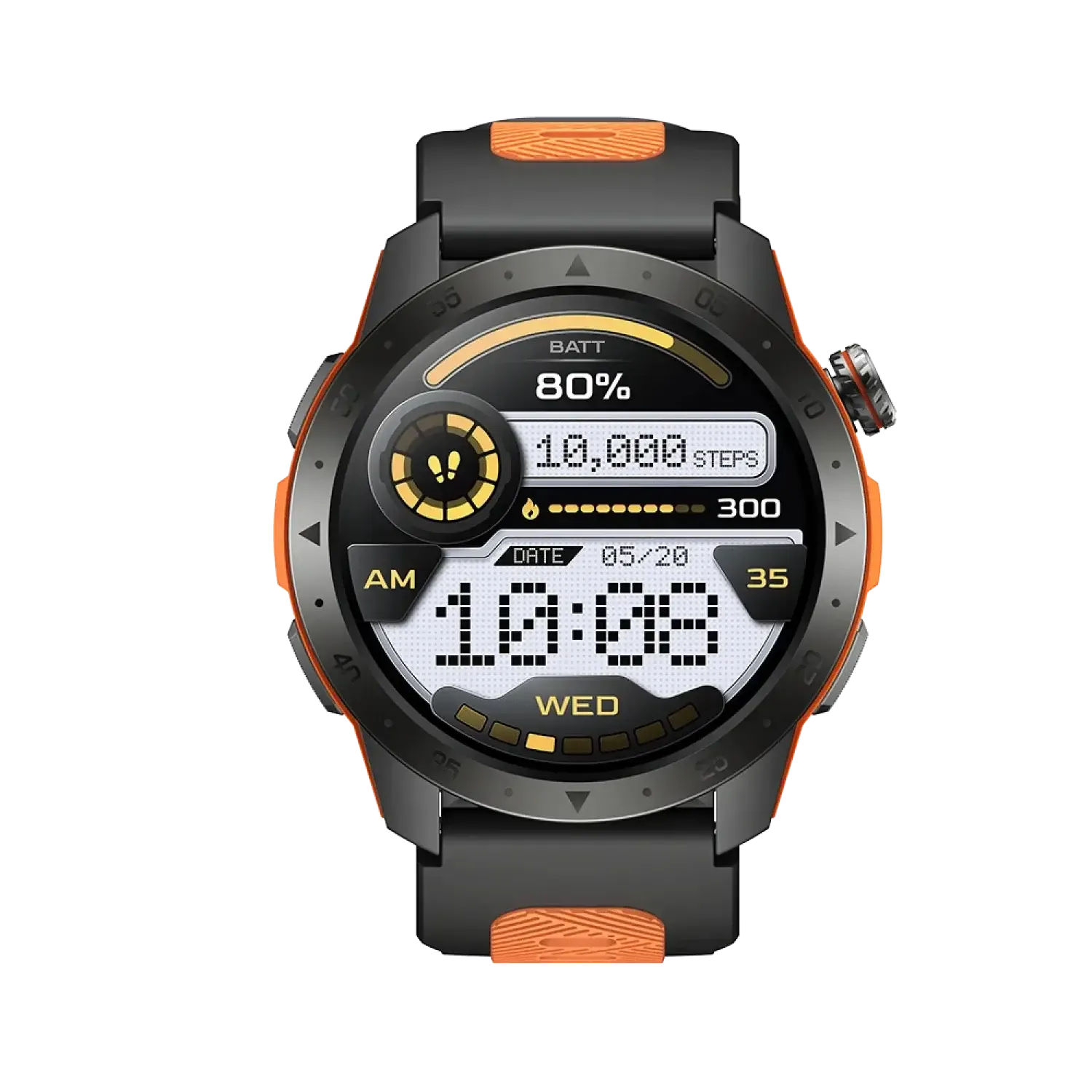 Runmefit GTX2 GPS Outdoor Smart Watch - Limited Edition Orange