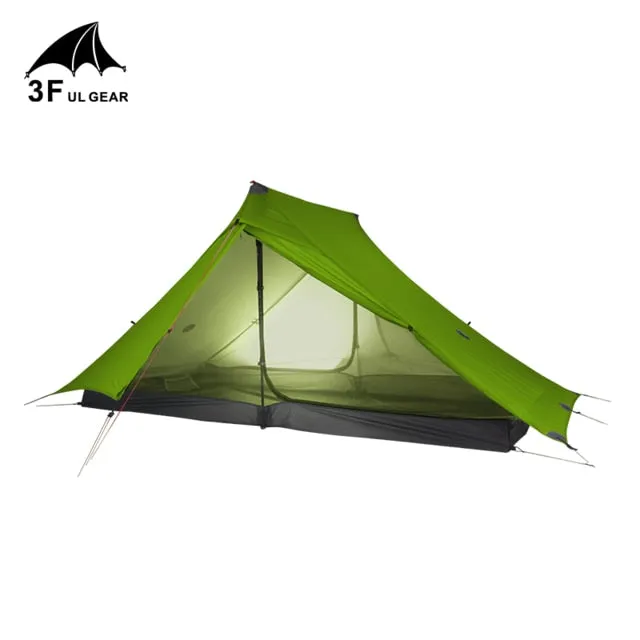 Season 20D Person Tent Camping 2 Sides  Express worldwide pro UL Compliance-certified Both Nylon Ultralight 2019 LanShan GEAR 2 Outdoor 3F Tent 3 Silicon