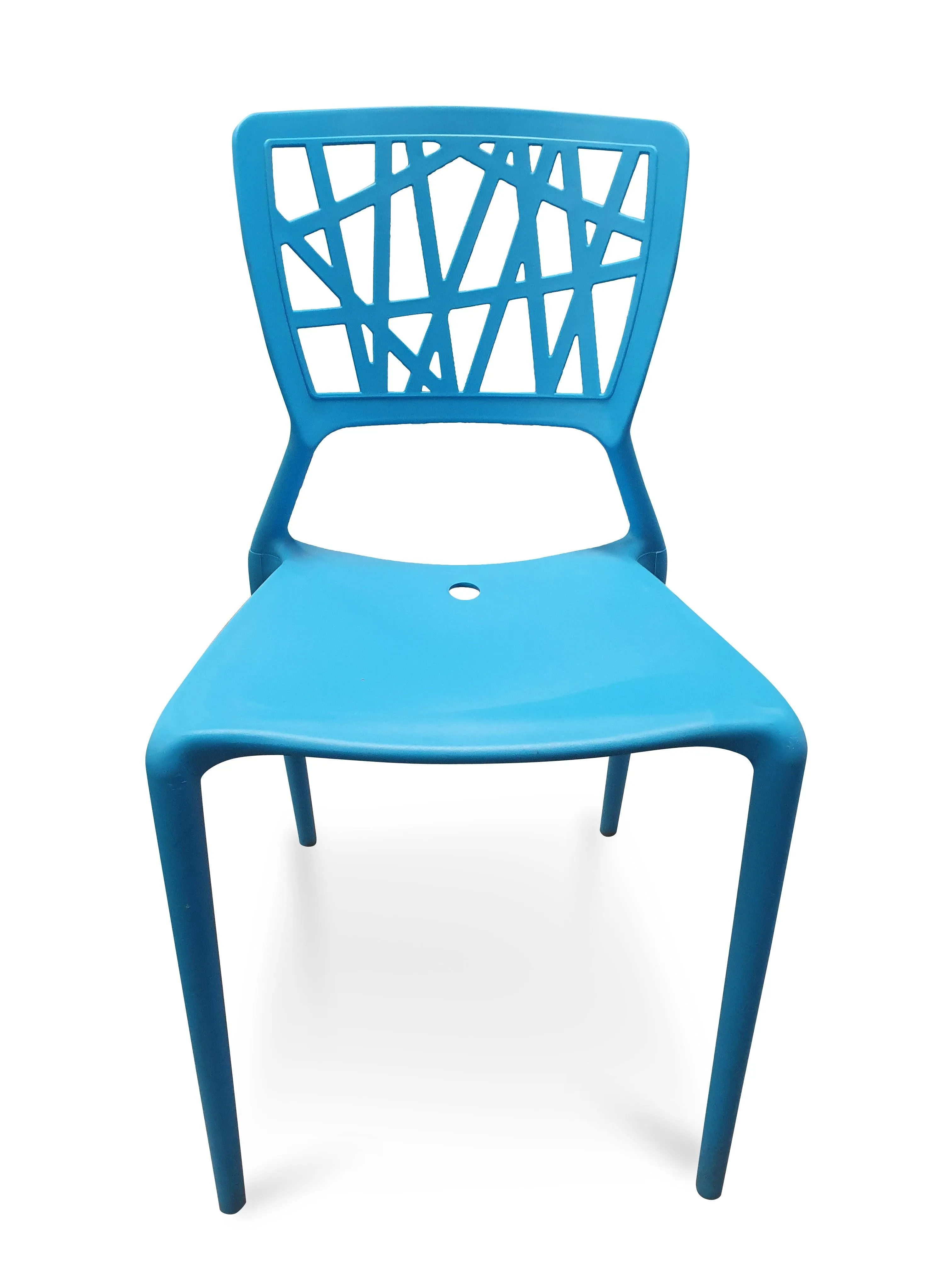 Set of 4 Belize Dining Side Chair - Blue