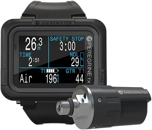 Shearwater Research Peregrine TX Air Integrated Color Dive Computer