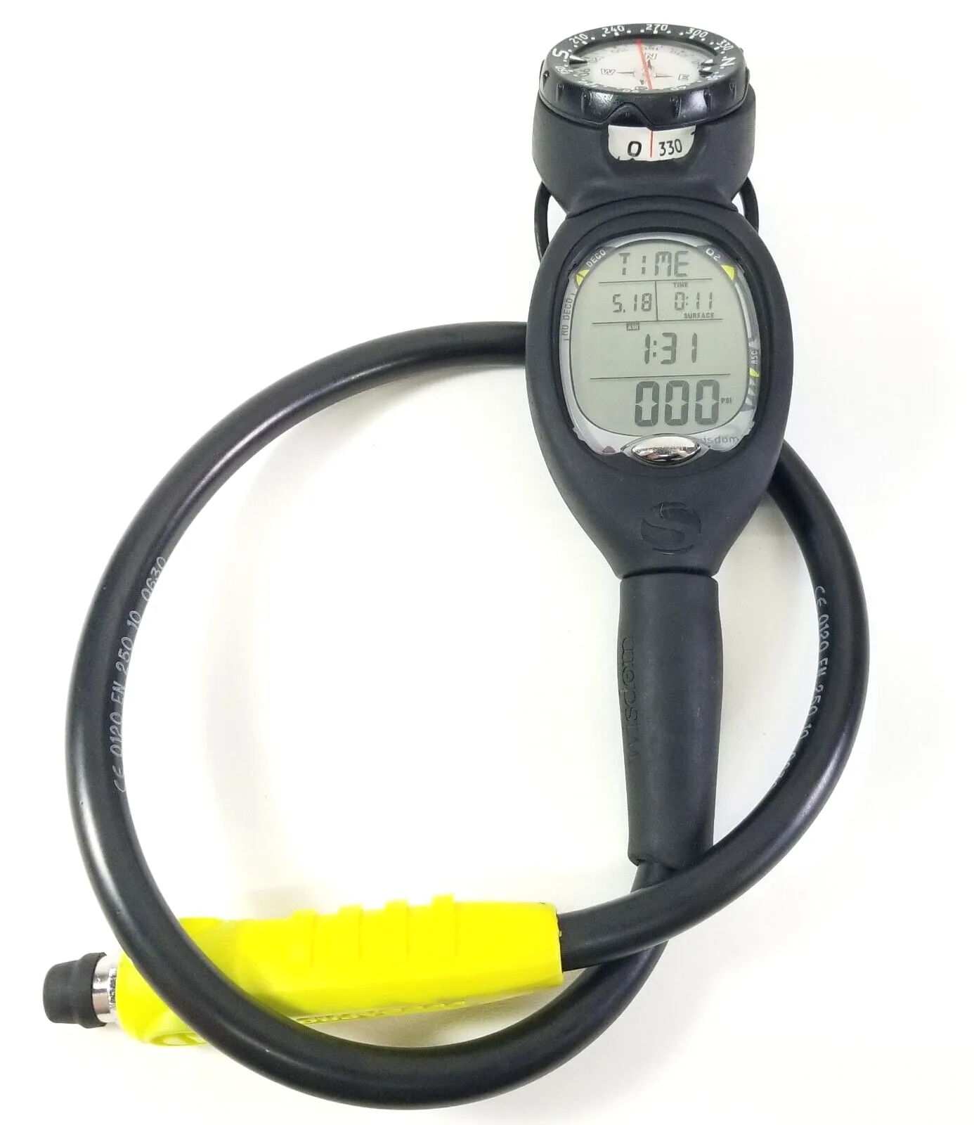 Sherwood WISDOM 2 Air Integrated Scuba Dive Air & Nitrox Computer   Compass