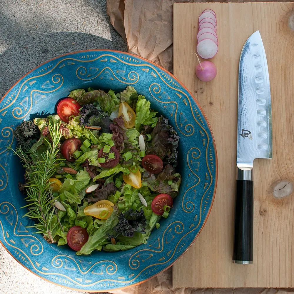 Shun Classic - Scalloped Santoku Knife 17.8cm