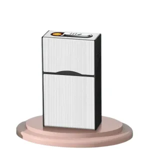 Sleek Electric Coil Lighter – Windproof & USB Rechargeable