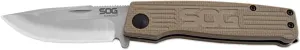 SOG Specialty Knives & Tools TM1001-BX Slip Joint Folding Knife, 3", Satin