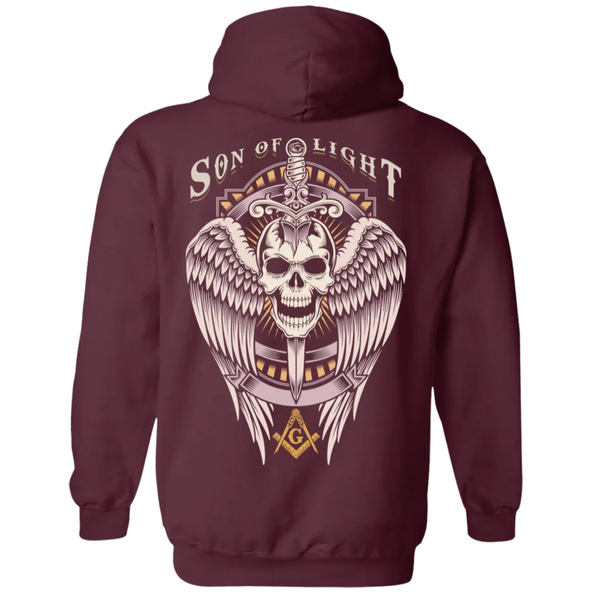 Son Of Light Freemason Square & Compass Symbol