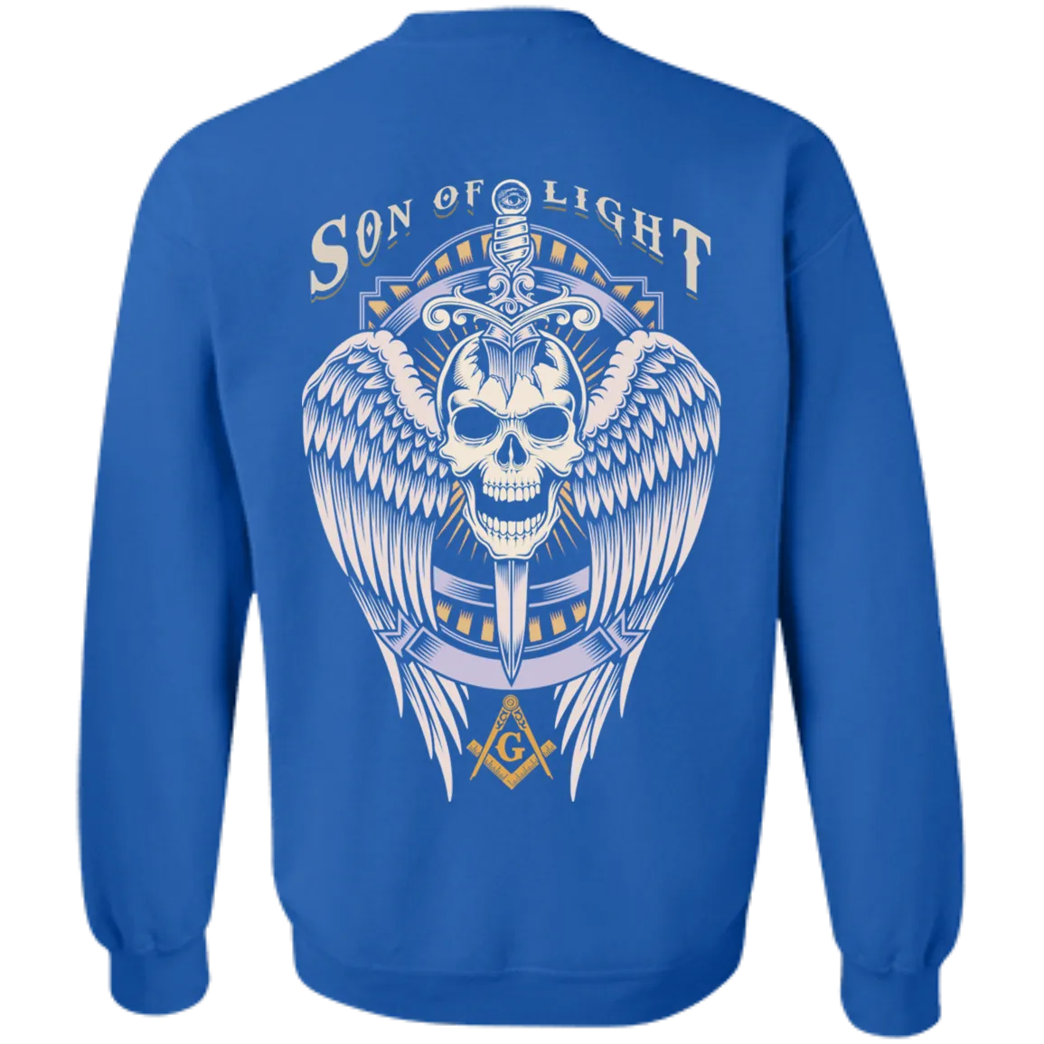 Son Of Light Freemason Square & Compass Symbol