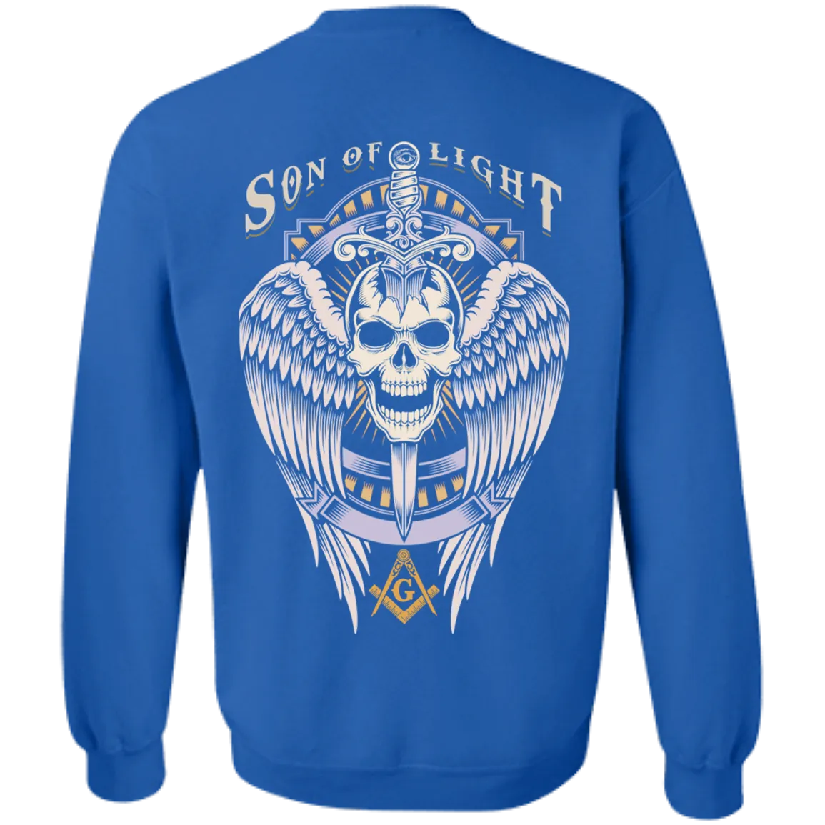 Son Of Light Freemason Square & Compass Symbol