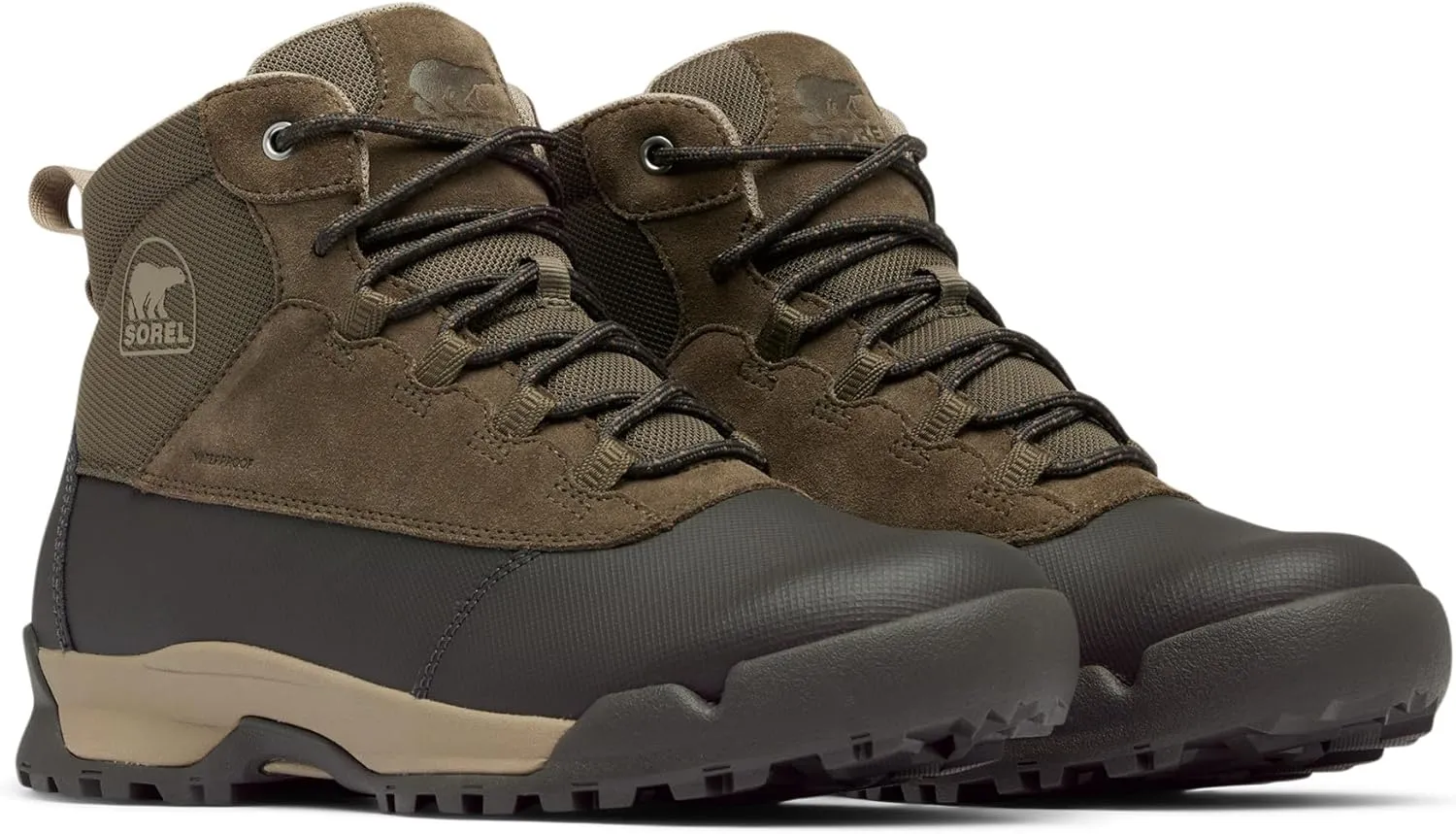 SOREL Men's Buxton Lite Lace Plus Waterproof Boot