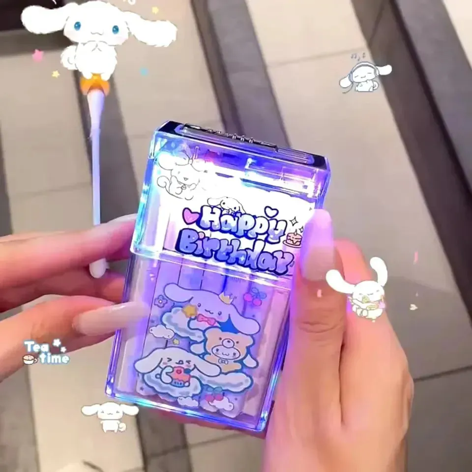 Sparkle Snug Sanrio Cigarette Case Lighter