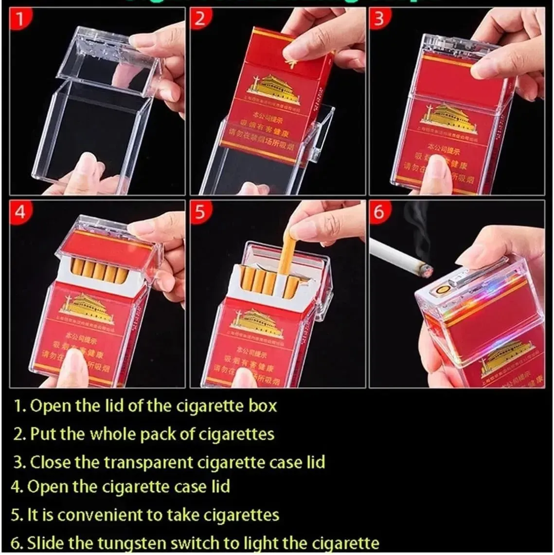 Sparkle Snug Sanrio Cigarette Case Lighter