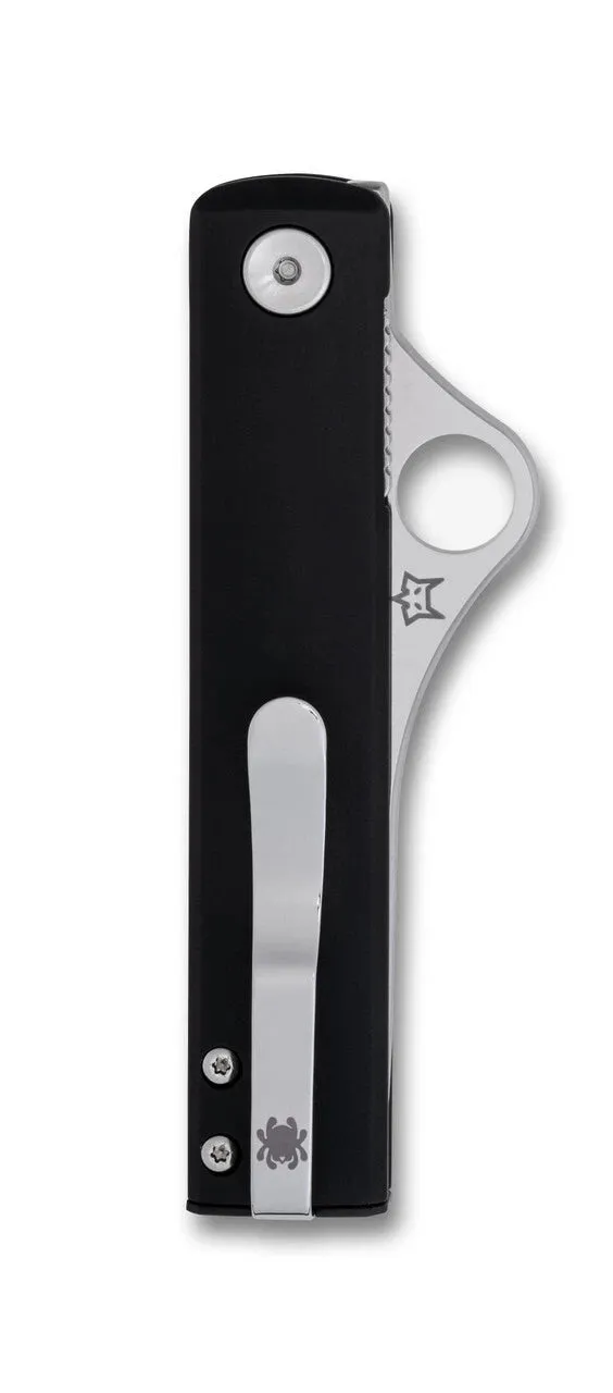 Spyderco Essenza 3.19" Plain Edge Folding Pocket Knife (C272ALBKP)
