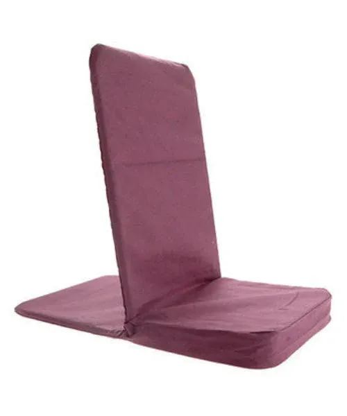 Stackable Floor Meditation Chair with Back Rest - Non-Folding