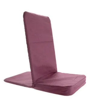 Stackable Floor Meditation Chair with Back Rest - Non-Folding