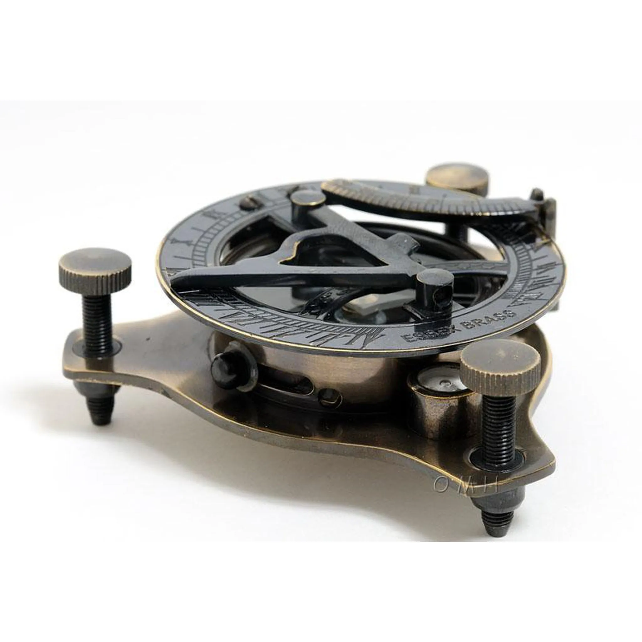 Sundial Compass in wood box (Small)