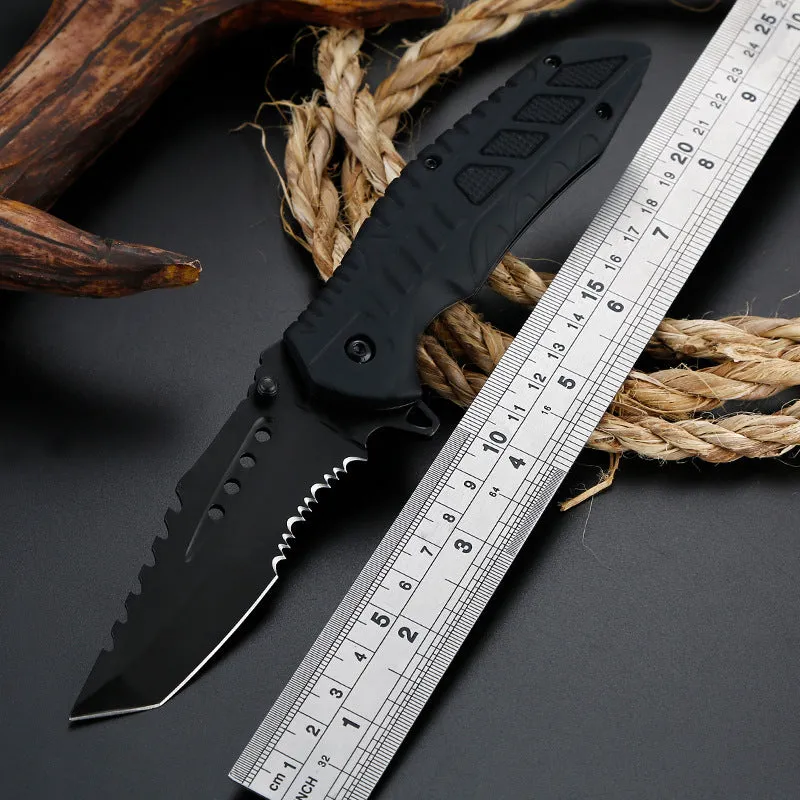 Survival In The Wild Multi-functional Folding Knife Defense Outdoor