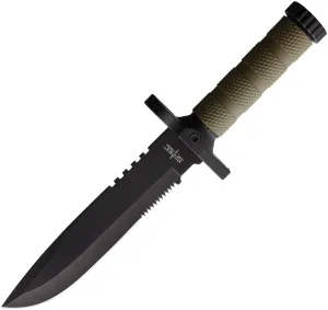 Survival Knife OD Green