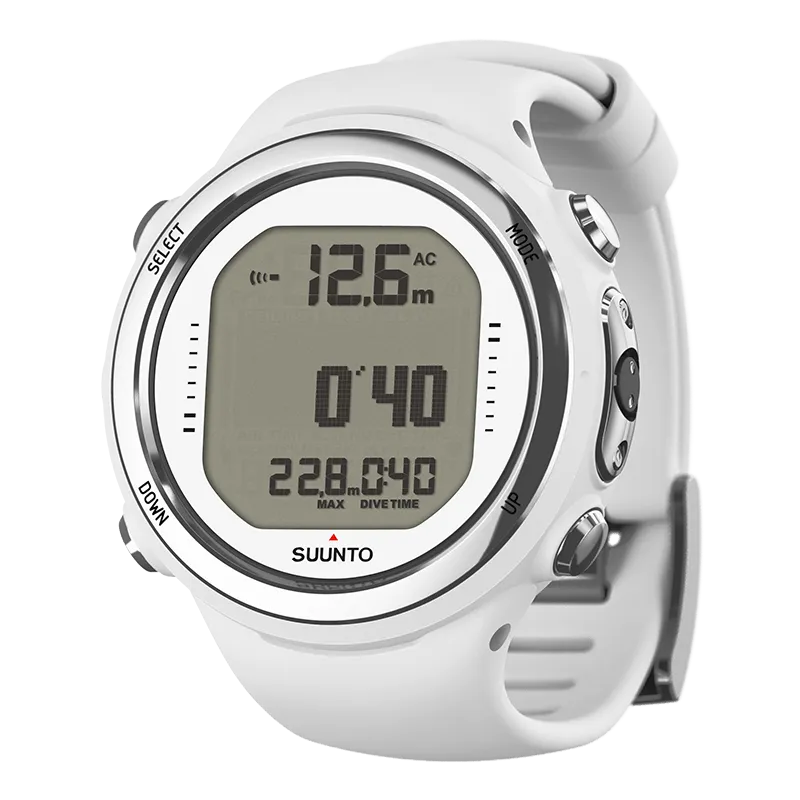 SUUNTO D4I NOVO
WHITE - USB CABLE AND EXTENSION STRAP SOLD SEPARATELY