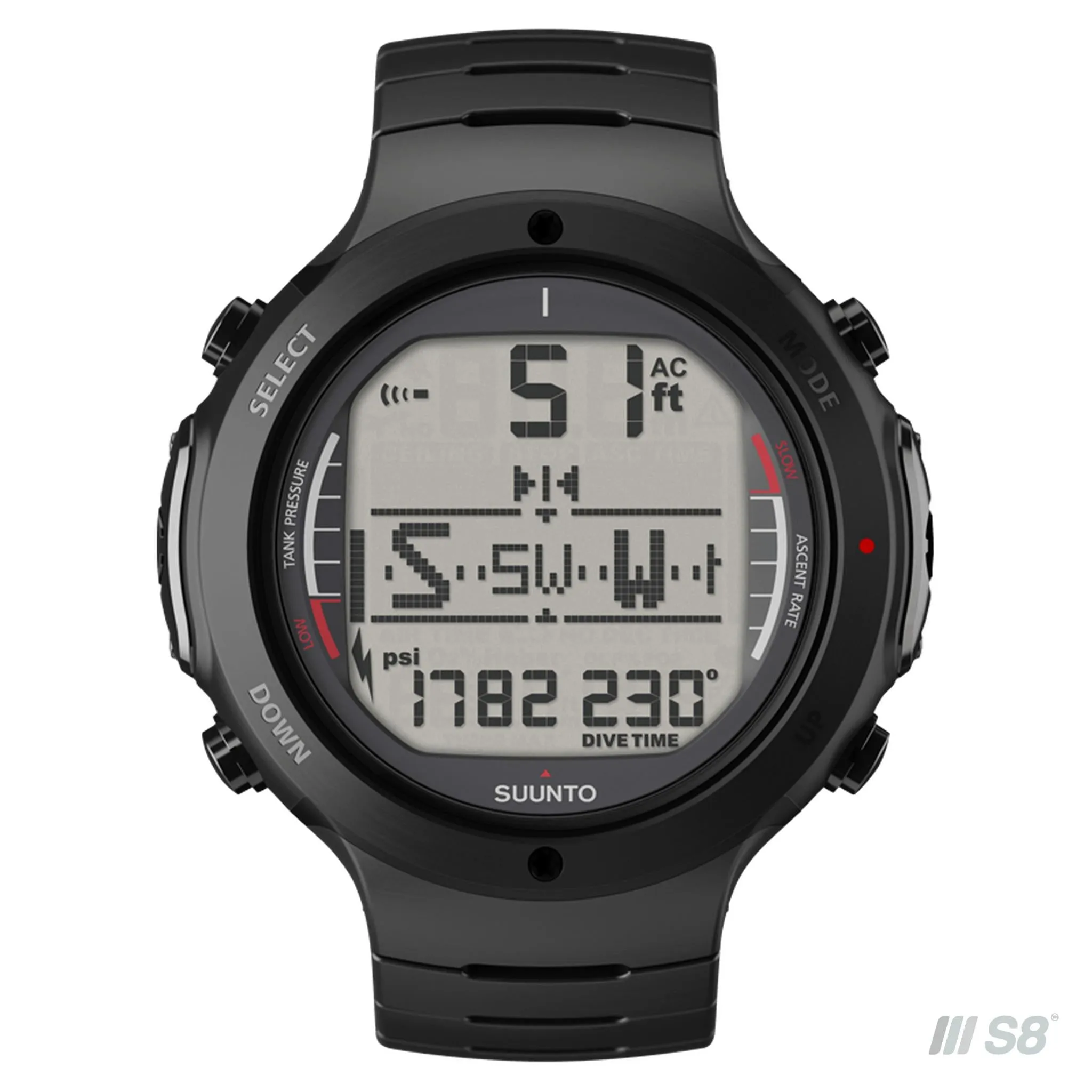 Suunto D6M Elastomer - Dive Computer Watch
