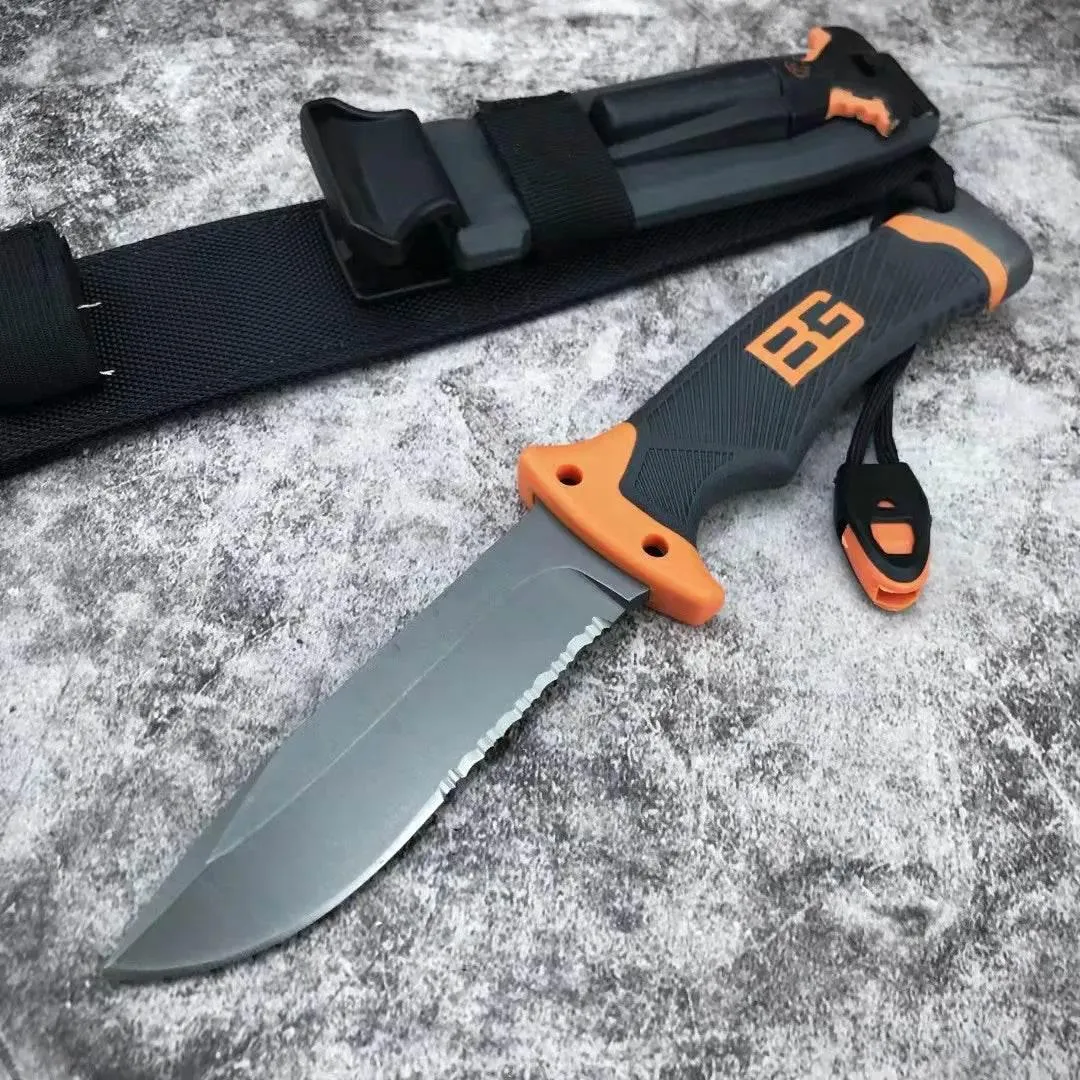 Tactical Survival Knife - Military Edged Tool for Outdoor Use