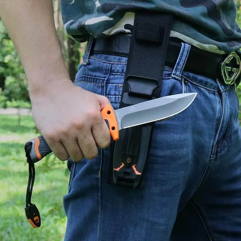 Tactical Survival Knife - Military Edged Tool for Outdoor Use