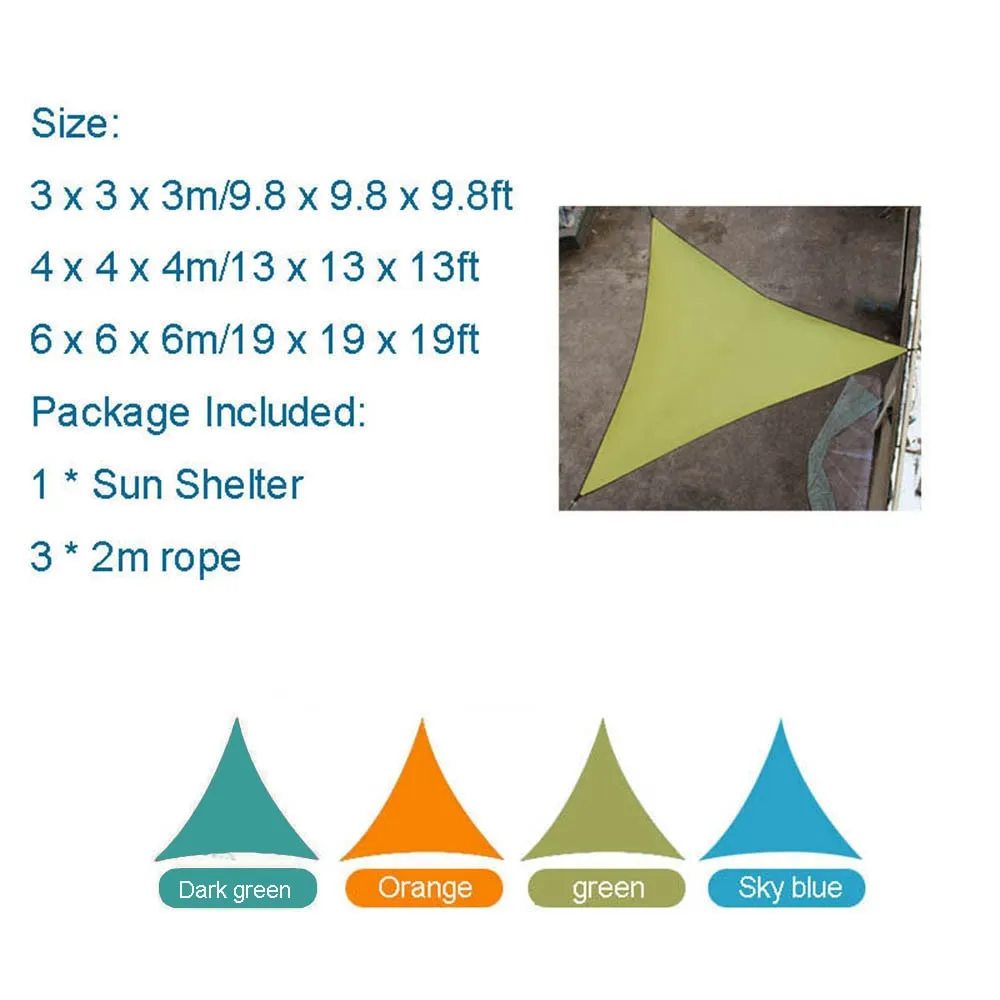 Tarp triangle tent