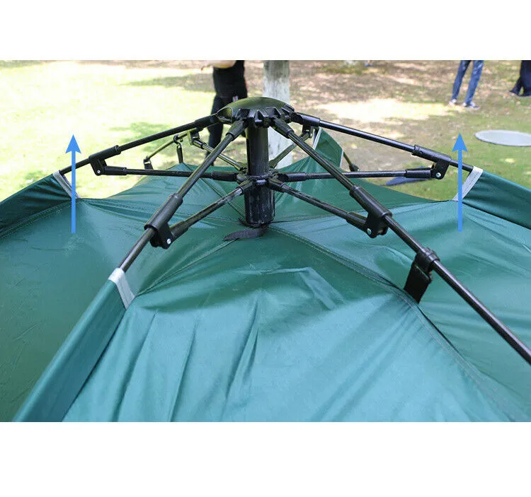 Tent Camping Pop Up Tent - 3-4 People Waterproof Outdoor Canopy