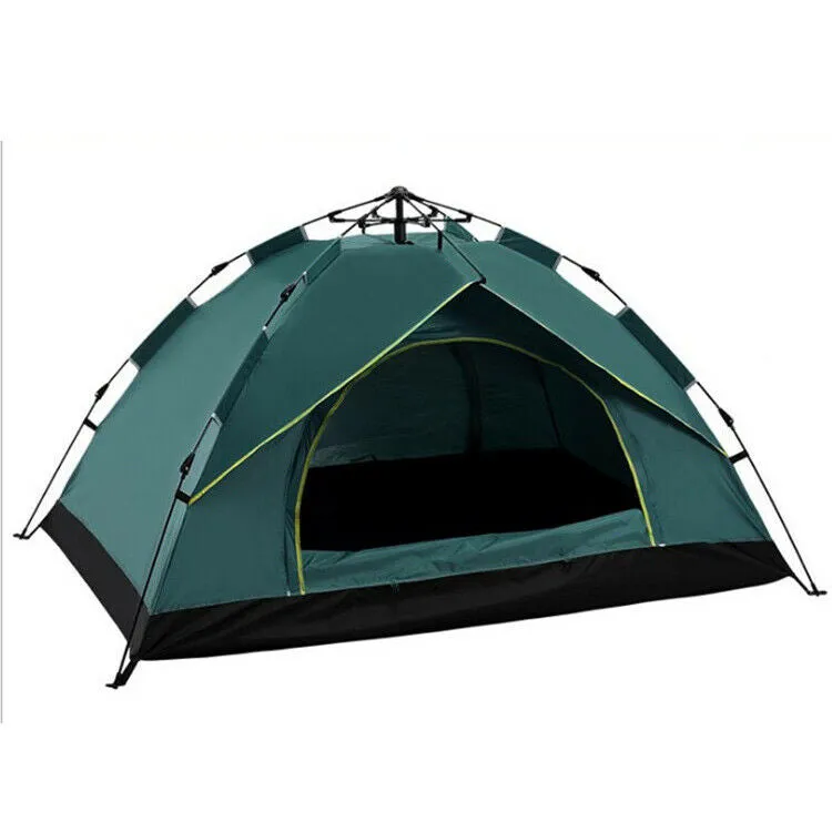 Tent Camping Pop Up Tent - 3-4 People Waterproof Outdoor Canopy