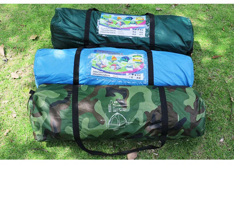 Tent Camping Pop Up Tent - 3-4 People Waterproof Outdoor Canopy