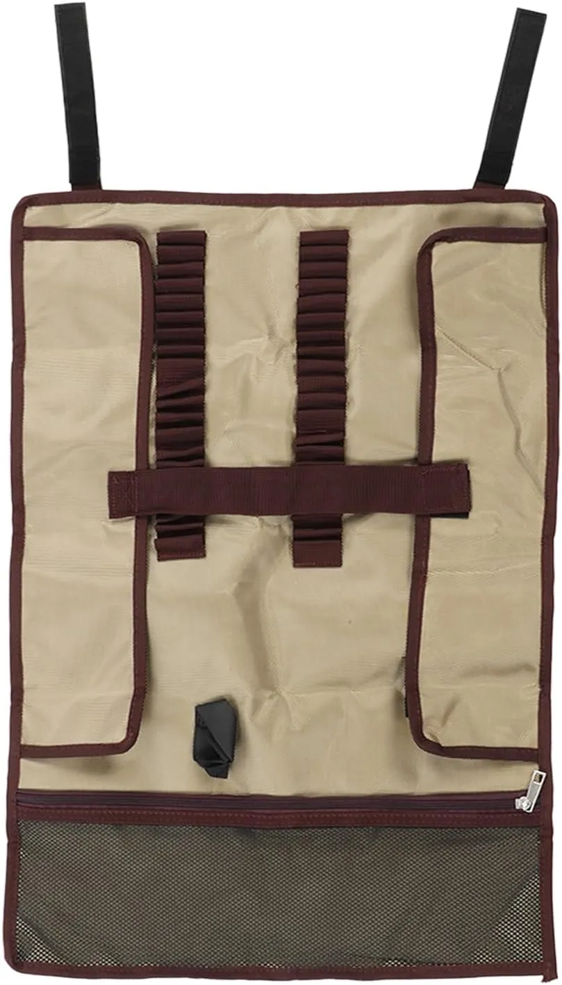 Tent Peg Storage Bag Multifunctional Oxford Cloth Tent Nail Hammer Wind Rope Pouch for Camping Hiking Outdoor Activities