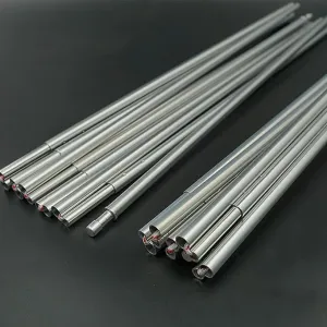Tent Pole Replacement 11.8 ft 13 ft 14.5 ft Aluminum Tent Rod 0.3 inch Outdoor Camping Collapsible Tent Frame Repair Accessory (2 Pole, 11.8 ft)