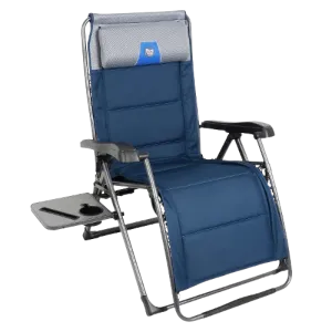 Timber Ridge Zero Gravity Lounger - Dark Blue