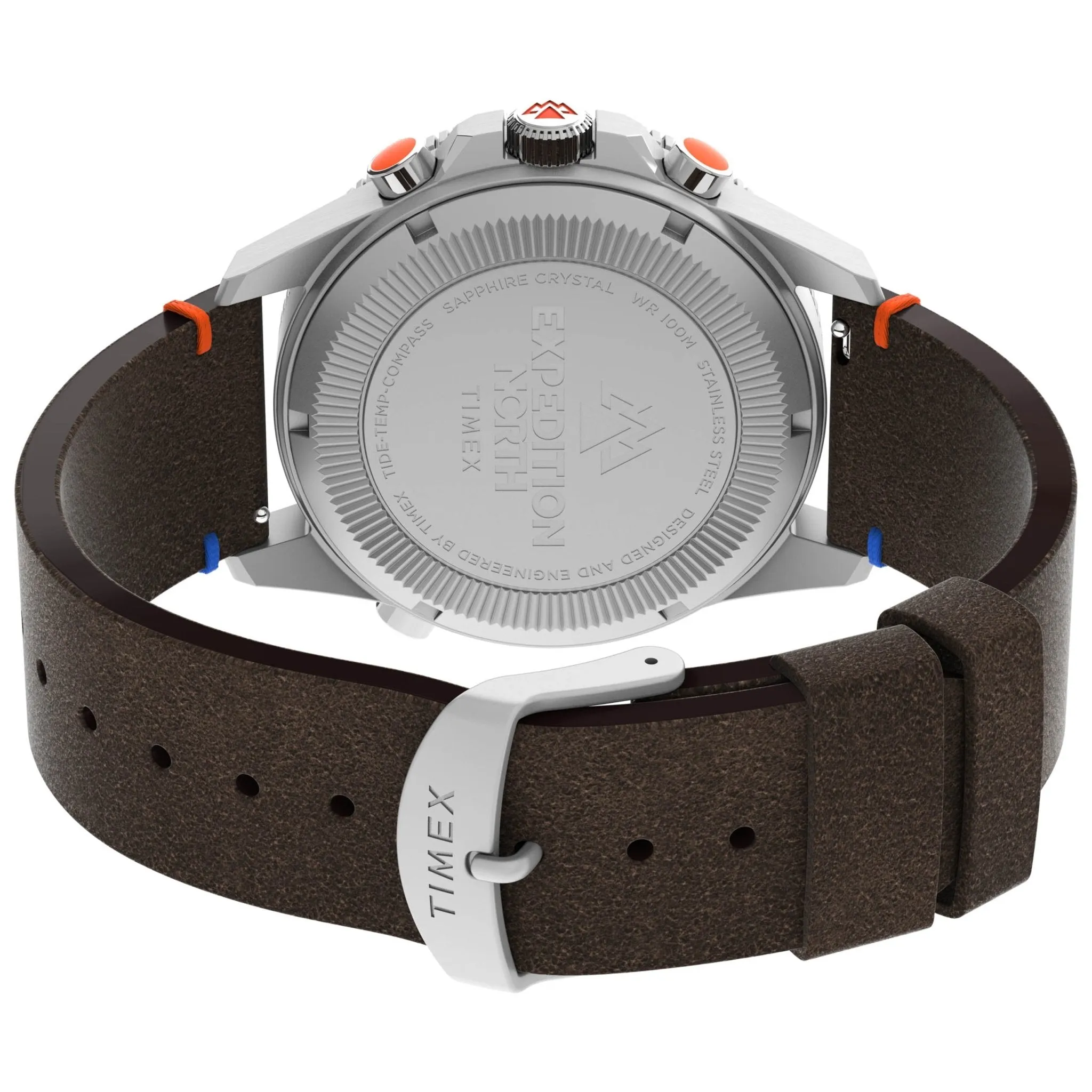 Timex Expedition North Tide Temp Compass 43mm Silver Black