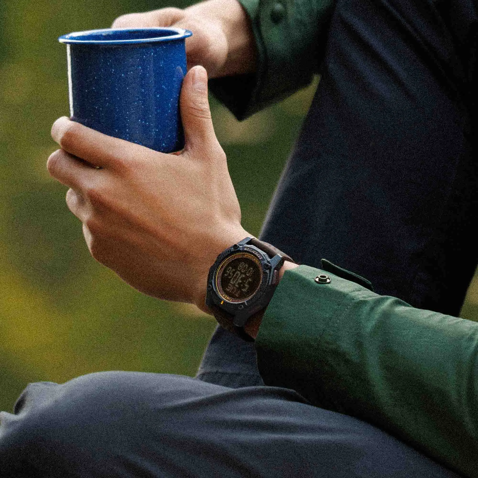 Timex Expedition Ridge Solar 49mm Black Brown