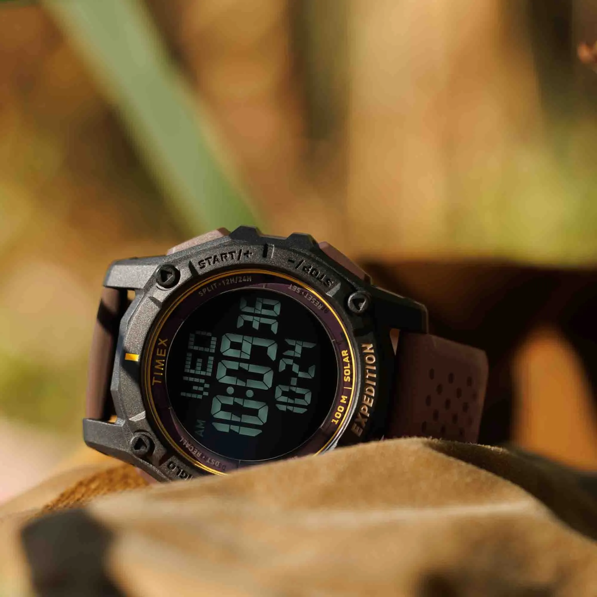 Timex Expedition Ridge Solar 49mm Black Brown