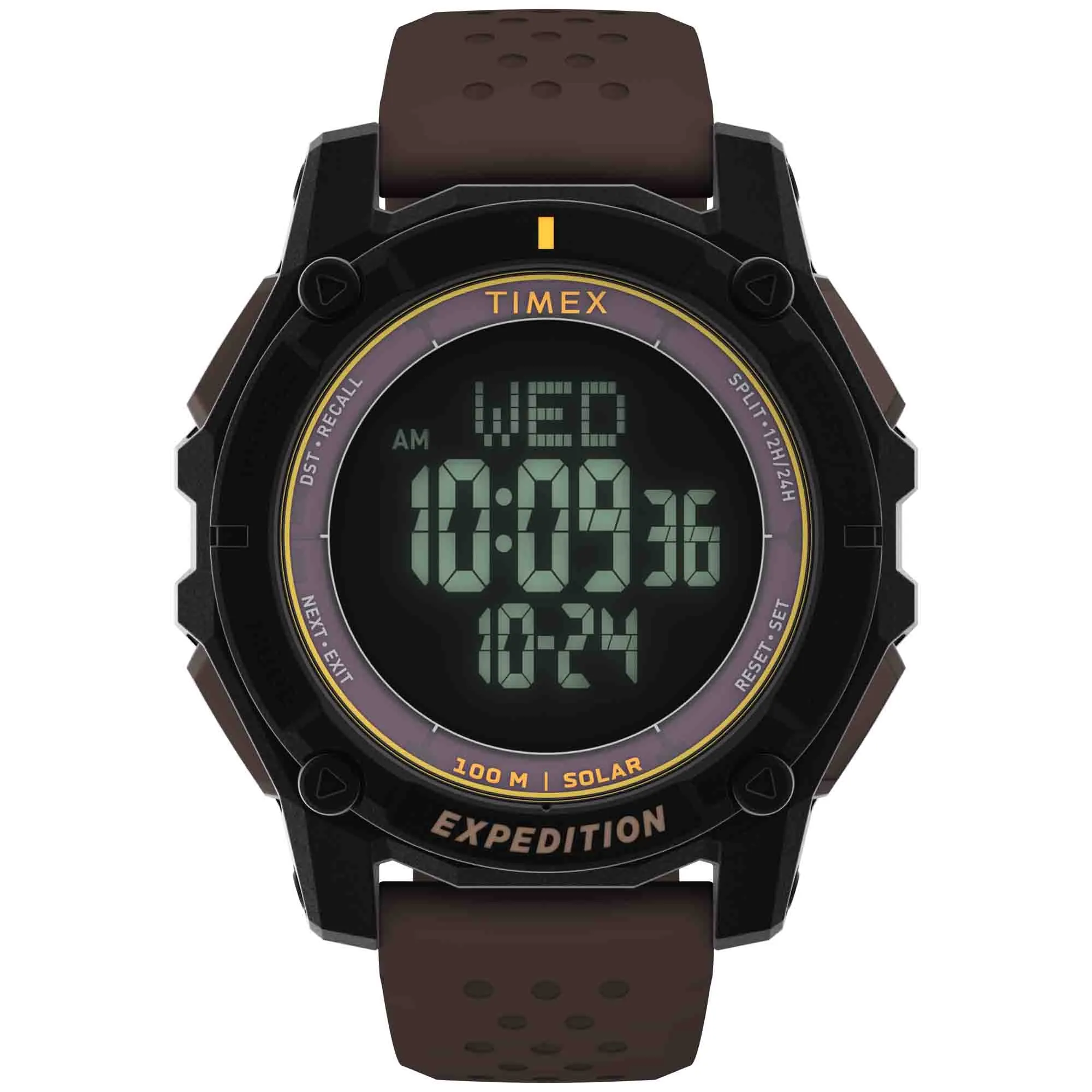 Timex Expedition Ridge Solar 49mm Black Brown