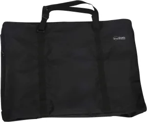 TOMMHANES AMISGUOER Travel Bag for Rollator Walker, 35.4" W x 27.5" H x 12.5" D, Foldable, Water Resistant, High Capacity, Shoulder Strap, Zipper Closure, Unisex, Walker Bag - Black