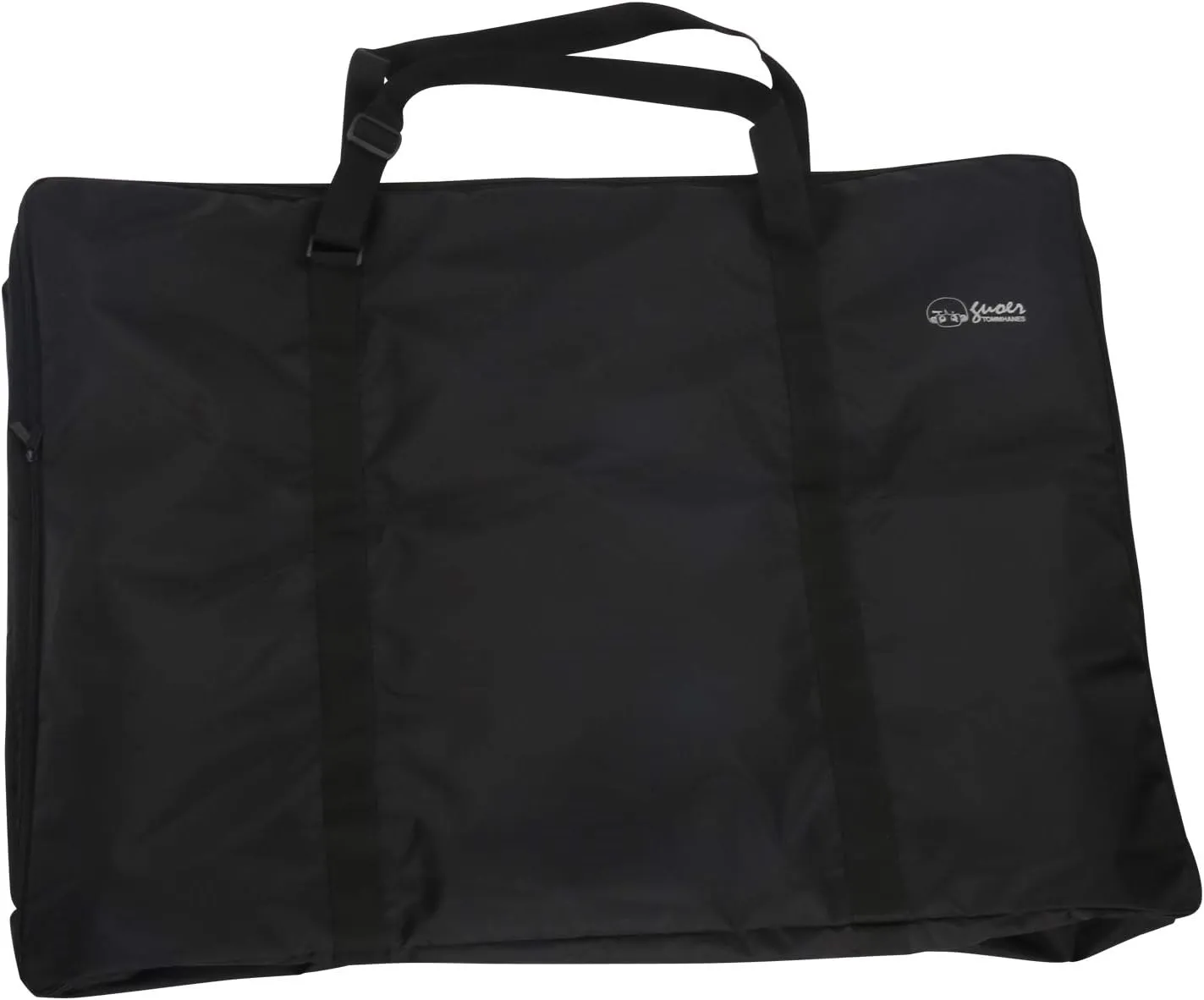 TOMMHANES AMISGUOER Travel Bag for Rollator Walker, 35.4" W x 27.5" H x 12.5" D, Foldable, Water Resistant, High Capacity, Shoulder Strap, Zipper Closure, Unisex, Walker Bag - Black